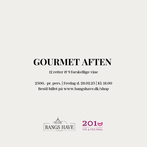 Gourmet Aften | 28/02-2025